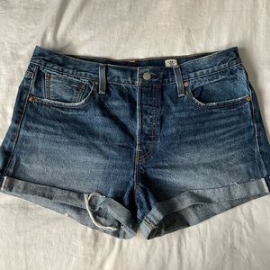 Levi’s button fly Jean short